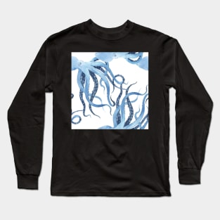 Blue octopus Long Sleeve T-Shirt